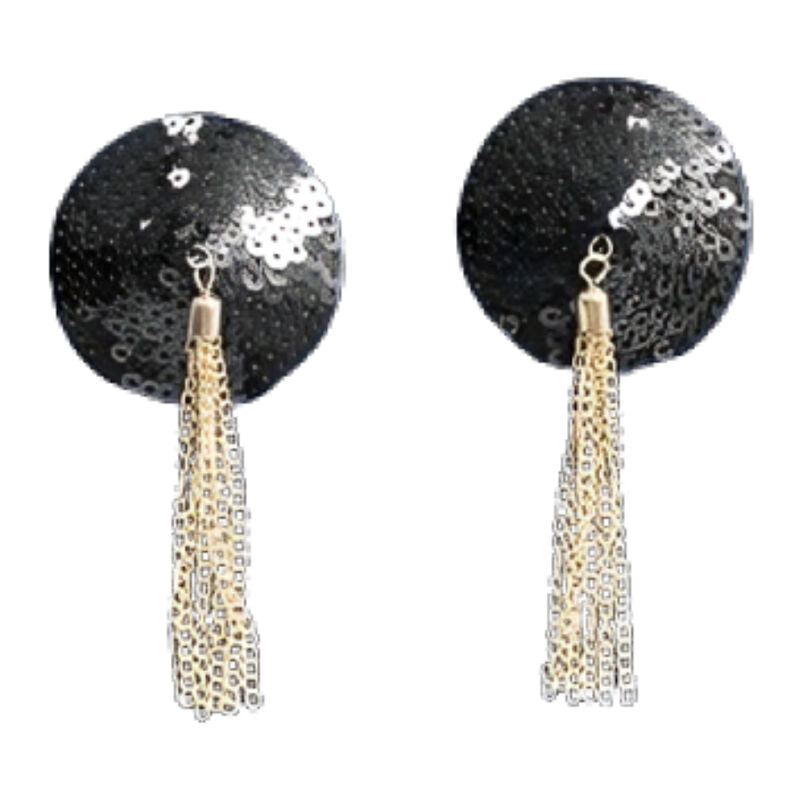 CHILIROSE - CR 4714 COPRI CAPEZZOLI NERO Chilirose Accesories