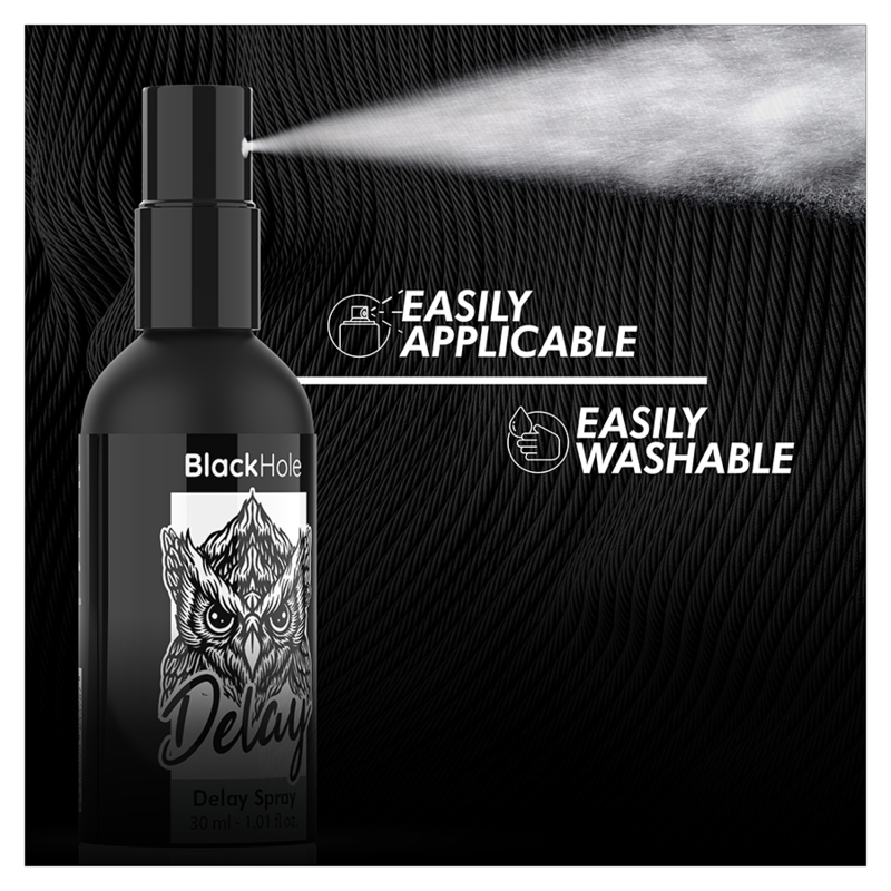 BLACK HOLE - SPRAY RITARDANTE STUDY FORTE 30 ML Black Hole