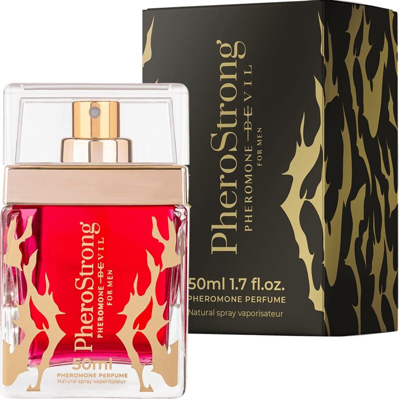 PHEROSTRONG - PROFUMO AI FEROMONI DEVIL PER UOMO 50 ML Pherostrong