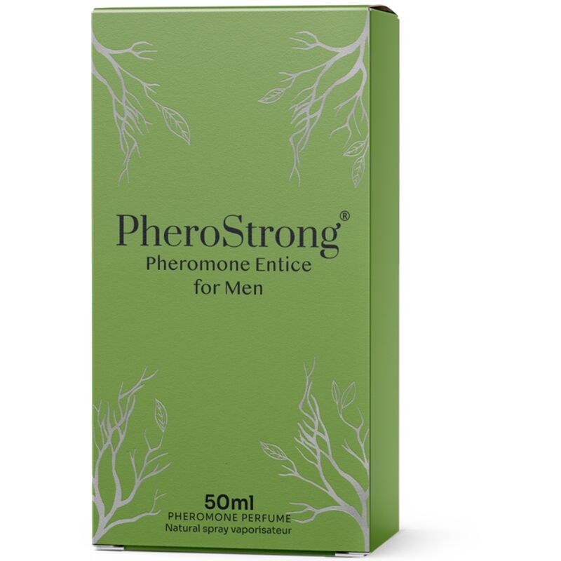 PHEROSTRONG - PROFUMO AI FEROMONI ENTICE PER UOMO 50 ML Pherostrong