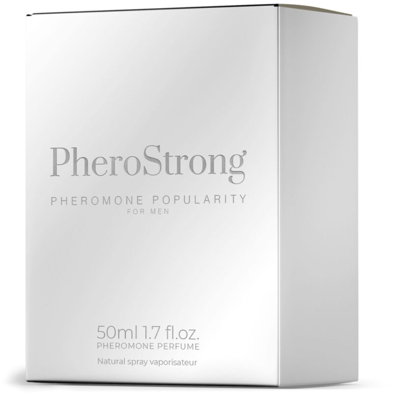 PHEROSTRONG - PROFUMO AI FEROMONI POPOLARE PER UOMINI 50 ML Pherostrong