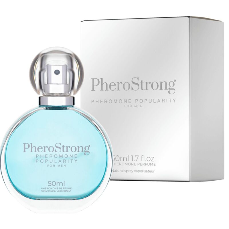 PHEROSTRONG - PROFUMO AI FEROMONI POPOLARE PER UOMINI 50 ML Pherostrong
