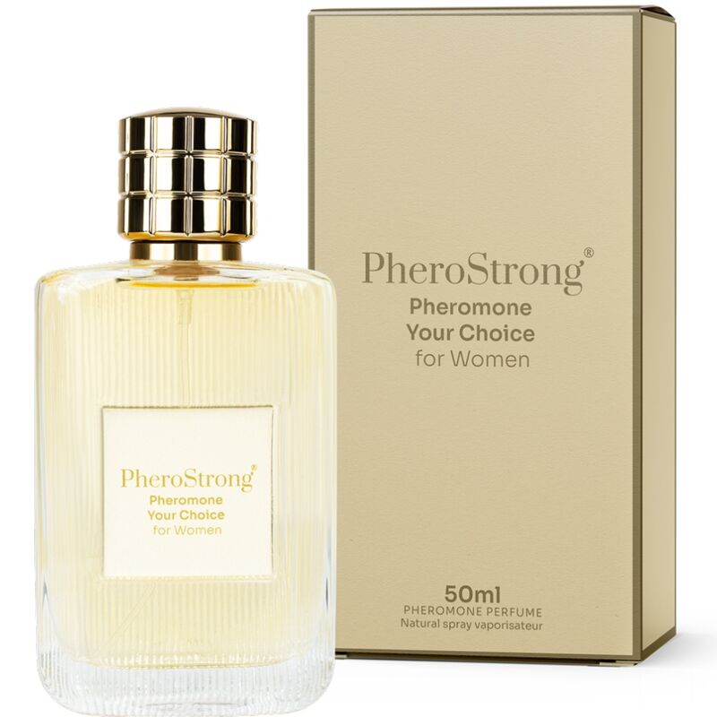 PHEROSTRONG - PROFUMO AI FEROMONI LA TUA SCELTA PER DONNA 50 ML Pherostrong