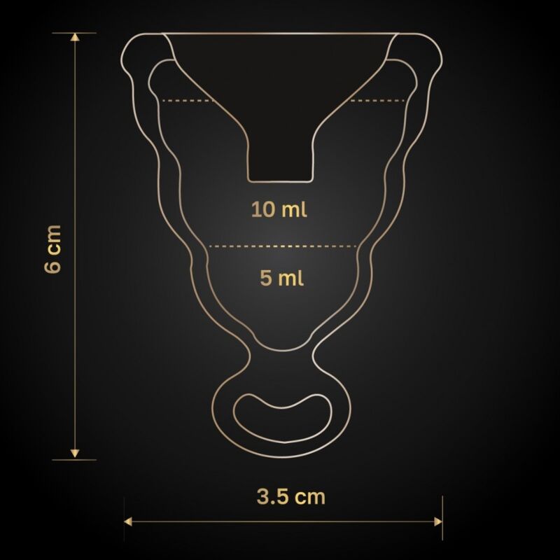 G-VIBE - GCUP COPPA MESTRUALE NERA G-Vibe