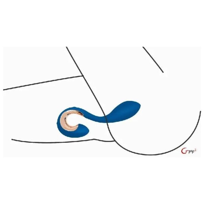 G-VIBE - GPOP 2 VIBRATORE PUNTI G E P BLU INDIGO G-Vibe