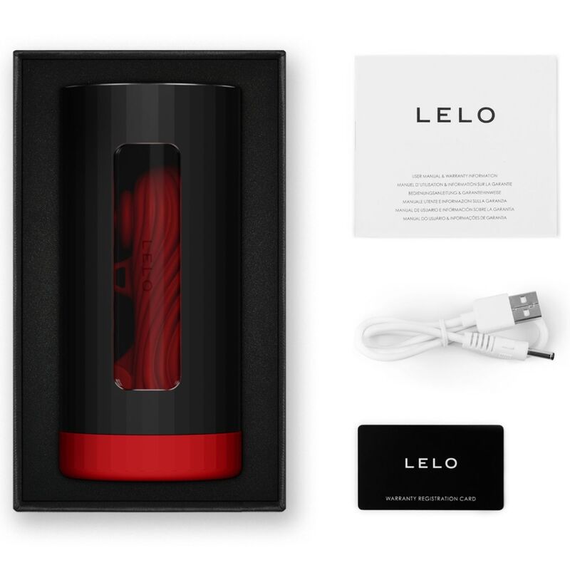 LELO - MASTURBATORE MASCHILE F1S V3 ROSSO XL Lelo