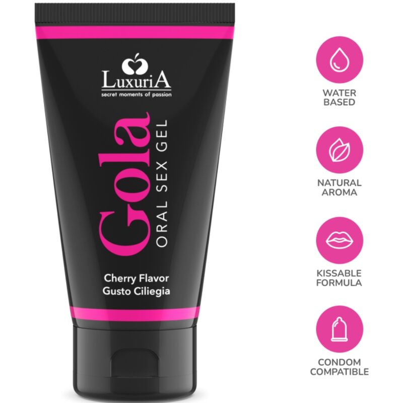 INTIMATELINE LUXURIA - GEL PER SESSO ORALE GUSTO CILIEGIA 50 ML Intimateline Luxuria