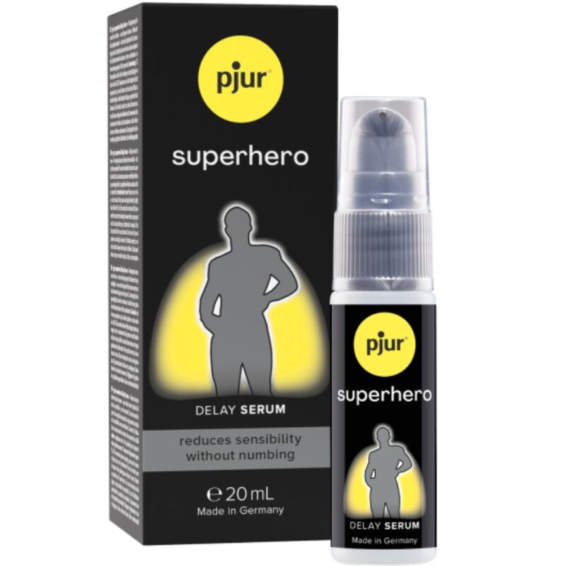 PJUR - SUPERHERO SIERO RITARDANTE CONCENTRATO 20 ML Pjur