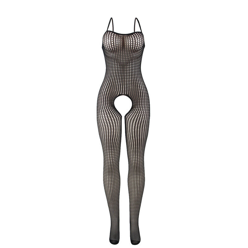 SUBBLIME - 951726 BODYSTOCKING A RETE ELASTICA NERA SENZA CAVALLO TAGLIA UNICA Subblime Bodystockings