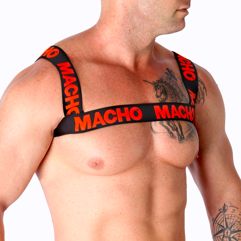 MACHO - DOPPIA PETTORINA ROSSA Macho Underwear