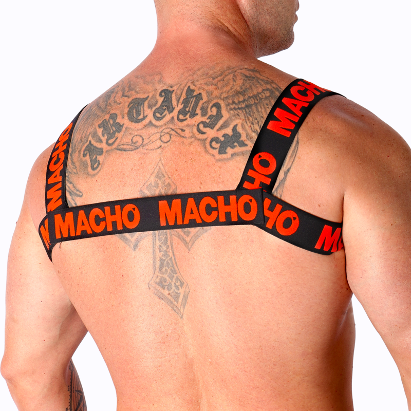 MACHO - DOPPIA PETTORINA ROSSA Macho Underwear