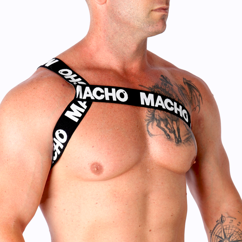 MACHO - PETTORINA ROMANA BIANCA L/XL Macho Underwear