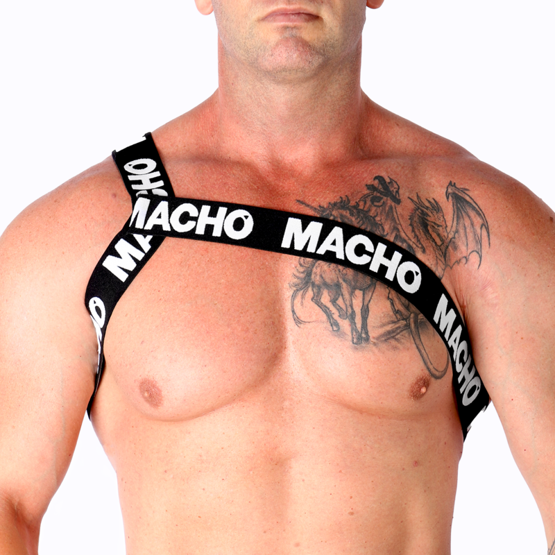 MACHO - PETTORINA ROMANA BIANCA L/XL Macho Underwear