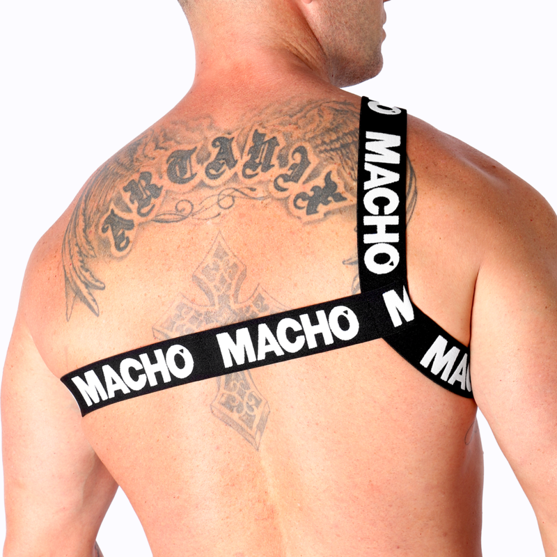 MACHO - PETTORINA ROMANA BIANCA L/XL Macho Underwear