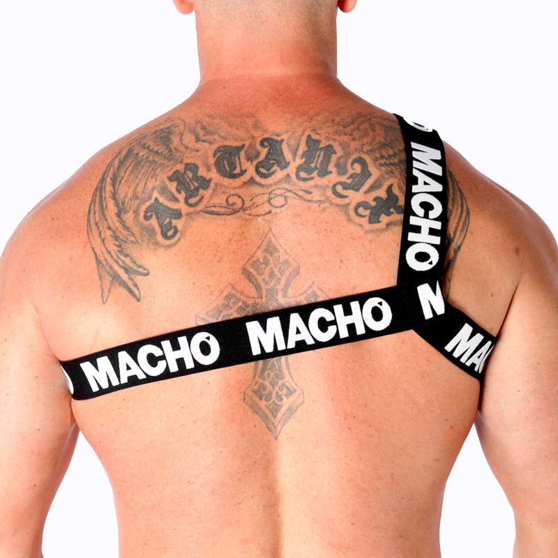 MACHO - PETTORINA ROMANA BIANCA L/XL Macho Underwear