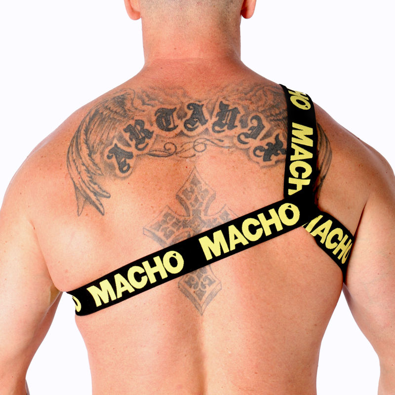 MACHO - PETTORINA ROMANA GIALLA L/XL Macho Underwear