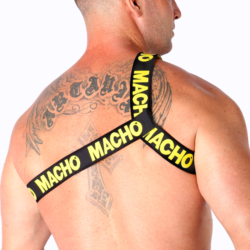 MACHO - PETTORINA ROMANA GIALLA L/XL Macho Underwear