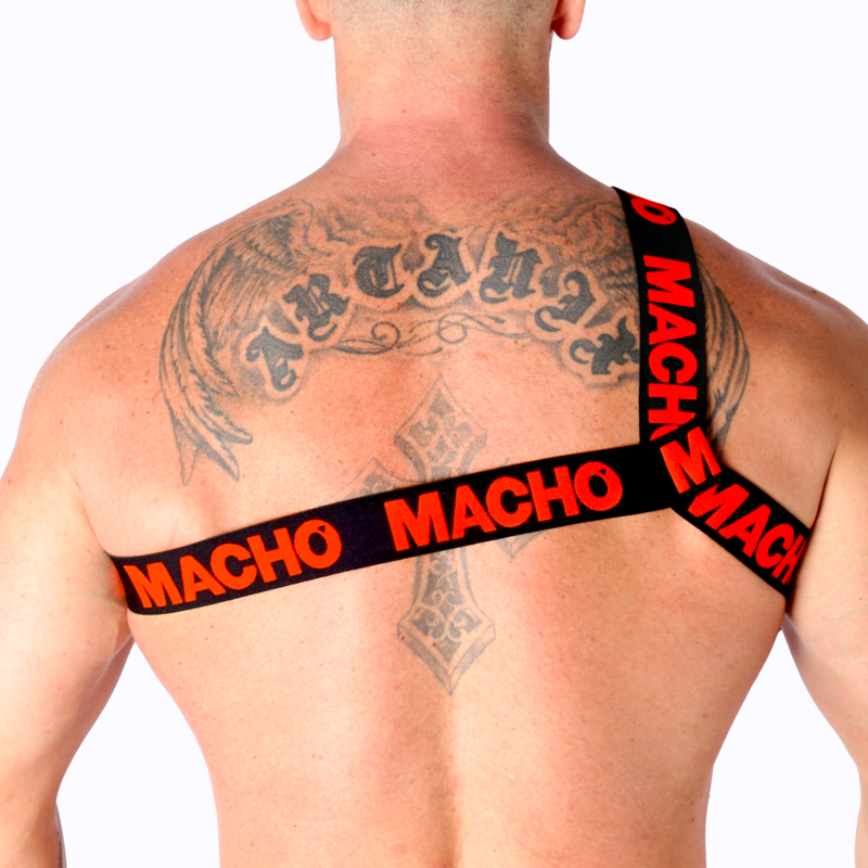 MACHO - PETTORINA ROMANA ROSSA L/XL Macho Underwear