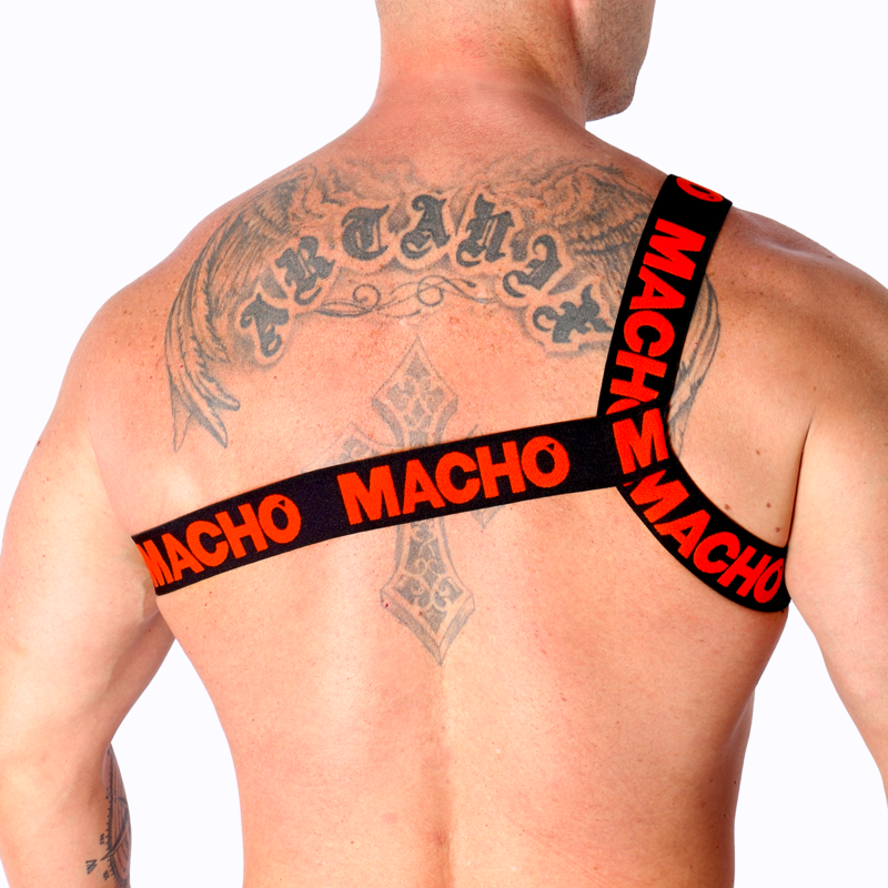 MACHO - PETTORINA ROMANA ROSSA L/XL Macho Underwear