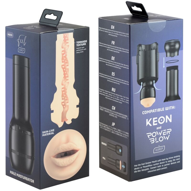 KIIROO - FEEL KIIROO MASTURBATORE DELLA BOCCA Kiiroo