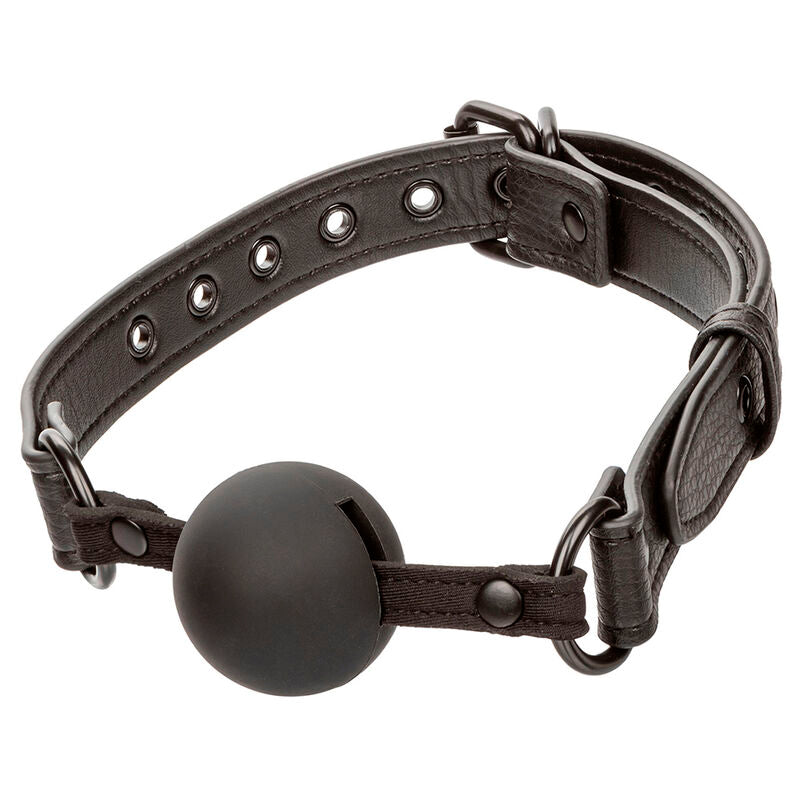 CALEXOTICS - NOCTURNAL BALL GAG SILICONE NERO Calexotics