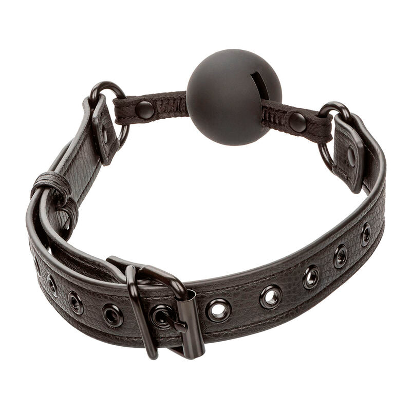 CALEXOTICS - NOCTURNAL BALL GAG SILICONE NERO Calexotics