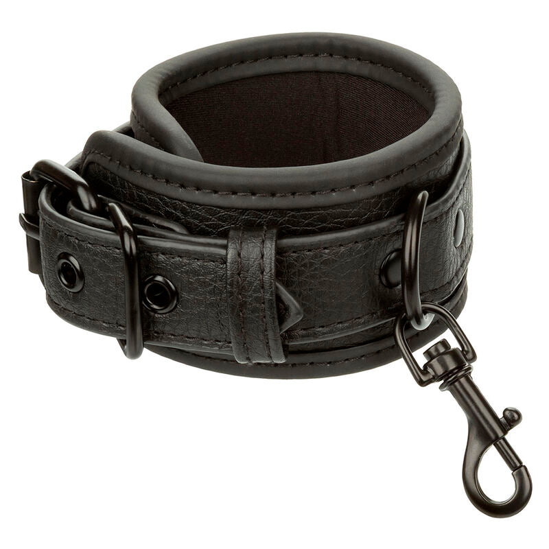 CALEXOTICS - NOCTURNAL MANICHETTE DA POLSO IN PELLE REGOLABILI NERE Calexotics
