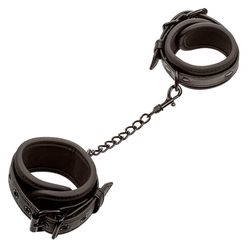 CALEXOTICS - NOCTURNAL MANICHETTE DA POLSO IN PELLE REGOLABILI NERE Calexotics