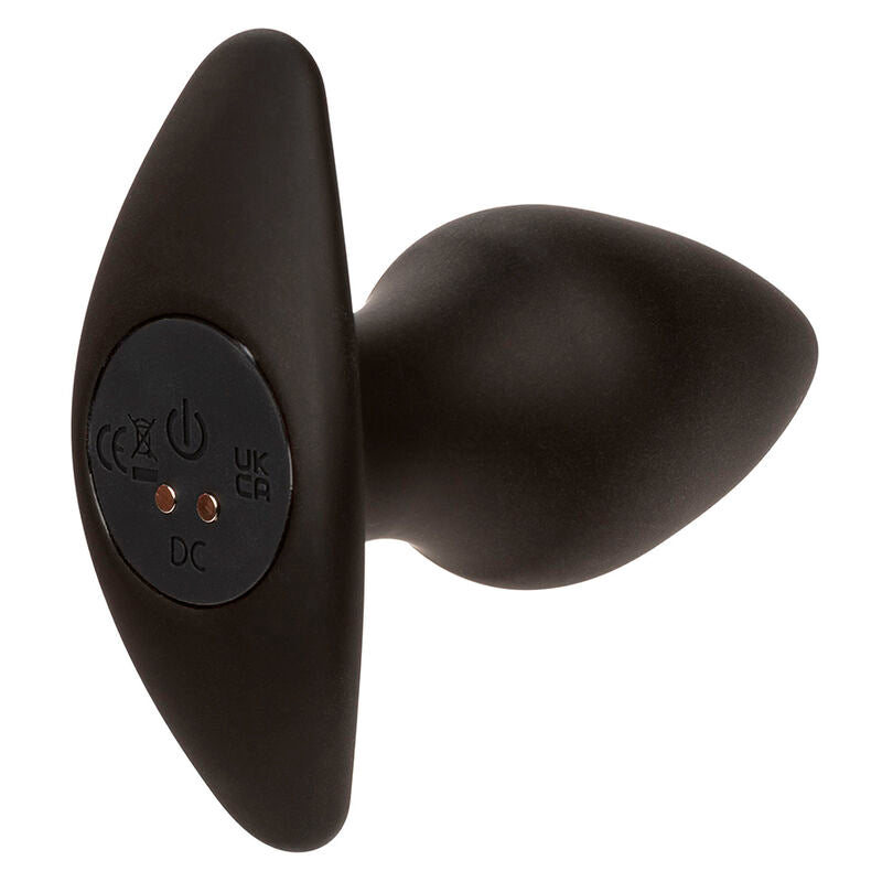 CALEXOTICS - ROCK BOTTOM PERFECT ANAL PLUG 10 VIBRAZIONI SILICONE NERO Calexotics