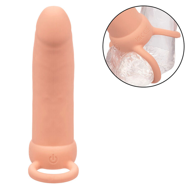 CALEXOTICS - MAXX THICK DUAL PENETRATOR 10 VIBRAZIONI CARNE Calexotics
