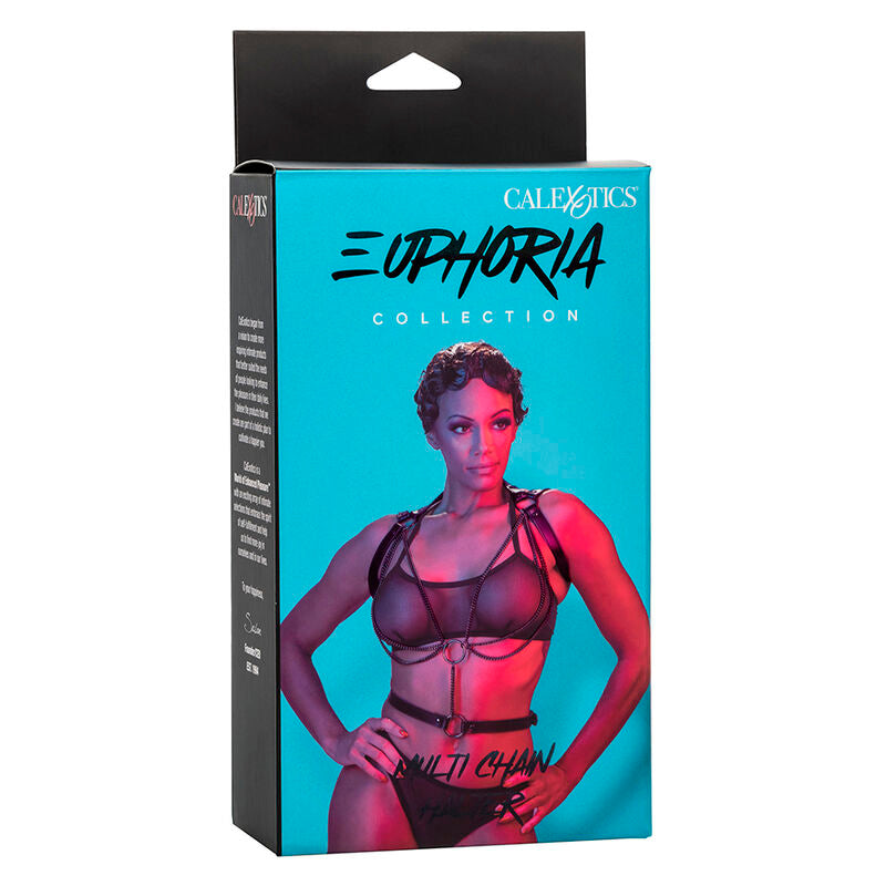 CALEXOTICS - EUPHORIA MULTICHAIN HALTER HARNESS PREMIUM Calexotics