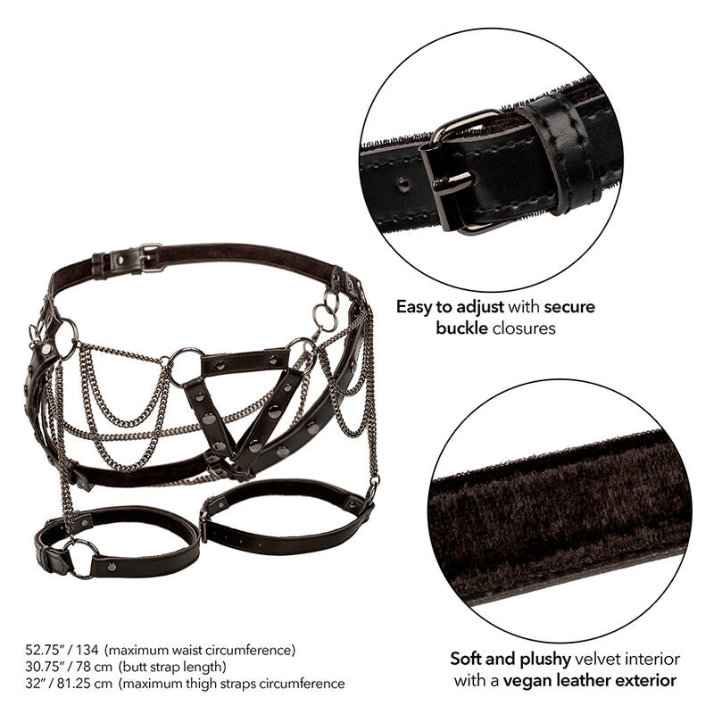 CALEXOTICS - EUPHORIA MULTICHAIN IMBRACATURA COSCIA PREMIUM TAGLIA PI GRANDE Calexotics