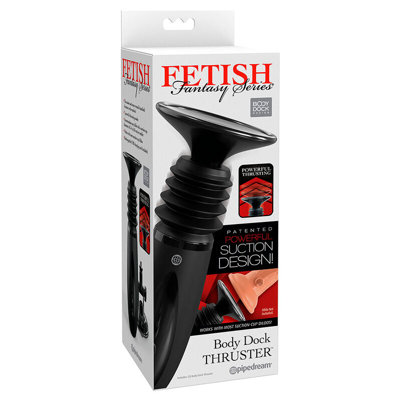 FETISH FANTASY SERIES - BODY DOCK MORSETTO PER DILDO THRUSTER CON 7 MODALIT DI SPINTA NERO Fetish Fantasy Series