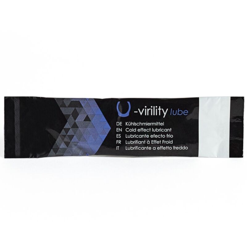 500 COSMETICS - U-VIRILITY LUBE LUBRIFICANTE EFFETTO FREDDO 10 X 5 ML 500cosmetics