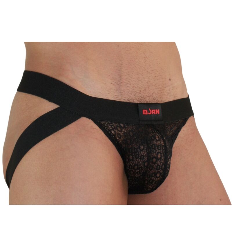 BURN - 005 JOCK LINGERIE NERO S Burn