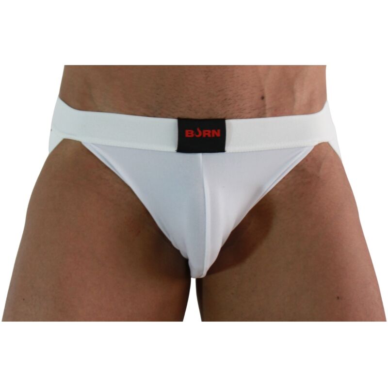 BURN - 007 JOCK LYCRA BIANCO S Burn