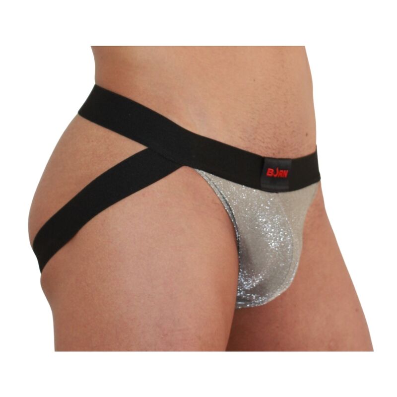 BURN - 001 JOCK BEIGE LUCIDO / NERO XL Burn