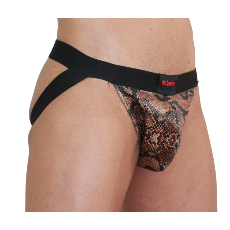 BURN - 002 JOCK SNAKE NERO M Burn
