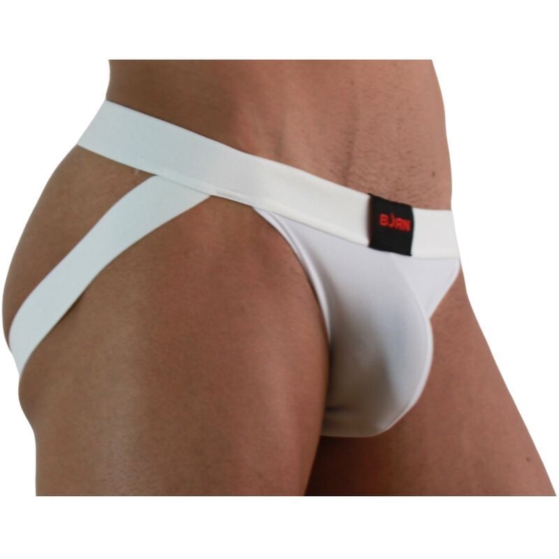 BURN - 007 JOCK LYCRA BIANCO XL Burn