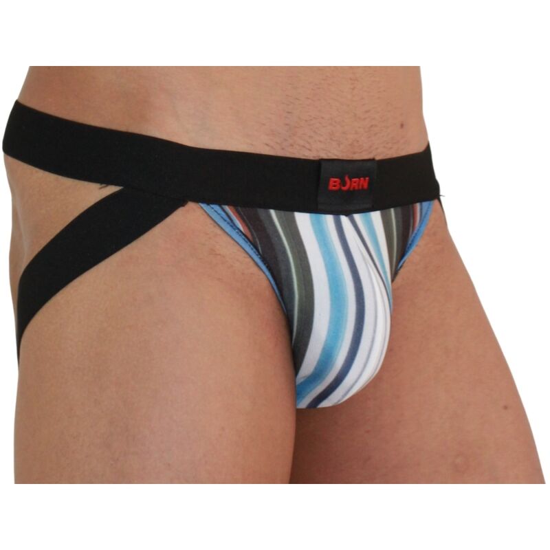 BURN - 009 JOCK MULTICOLORE / NERO L Burn