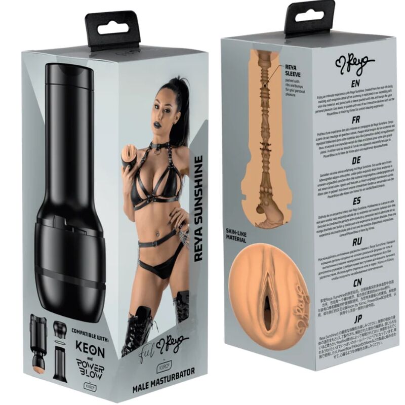 KIIROO - FEEL REYA SUNSHINE STROKER COLLEZIONE KIIROO STARS Kiiroo