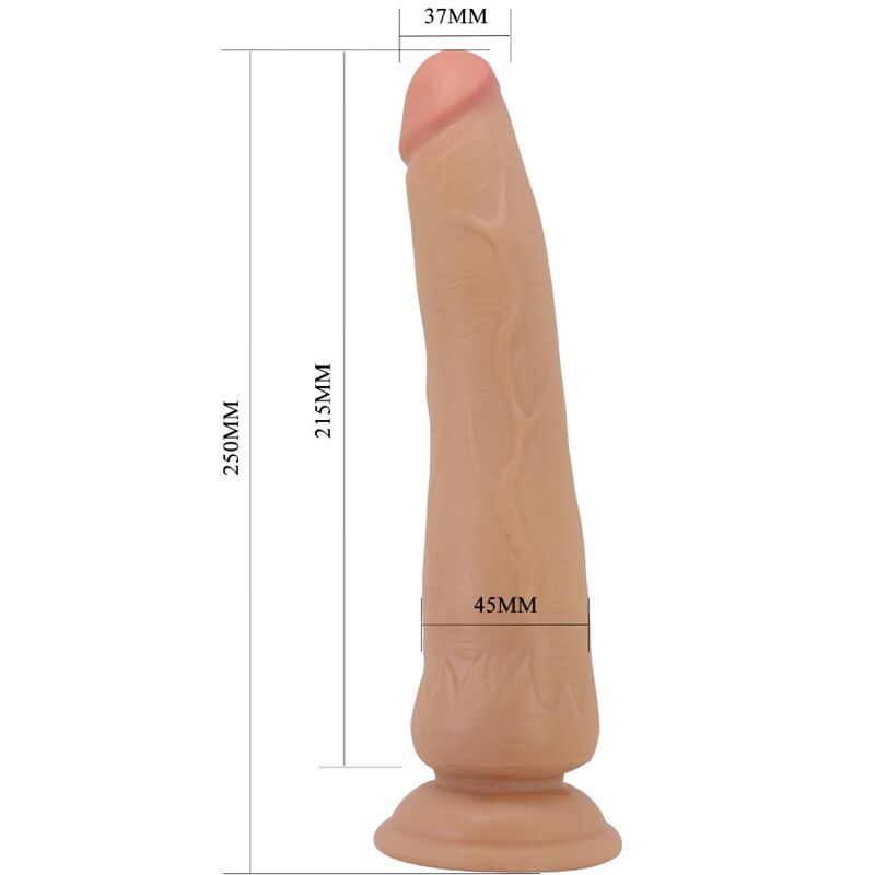PRETTY LOVE - TIEMEYER DILDO REALISTICO 25 CM CARNE Pretty Love