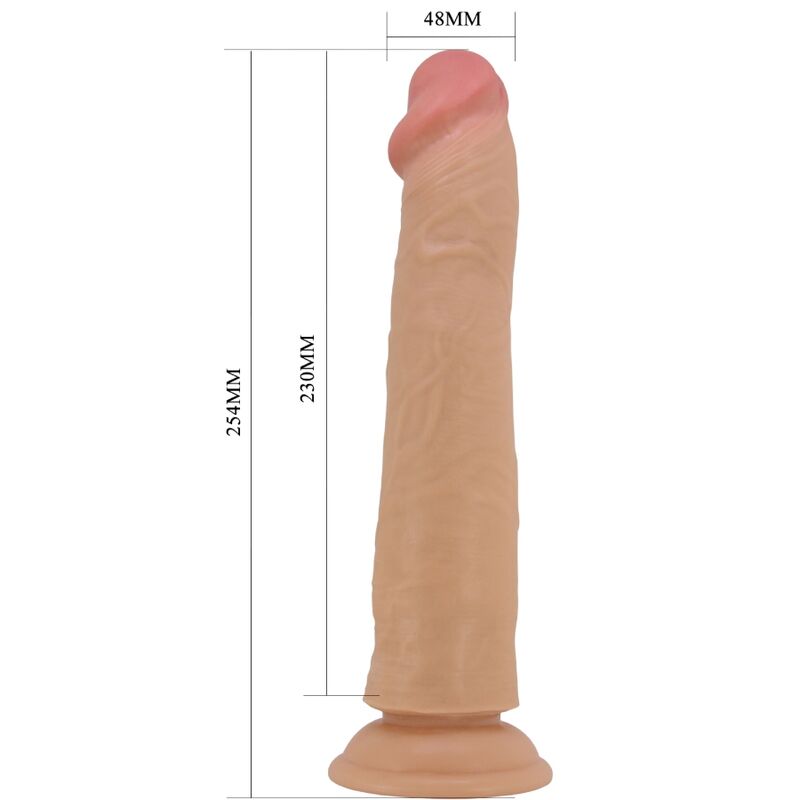 PRETTY LOVE - SHARIFE DILDO REALISTICO 25 CM CARNE Pretty Love
