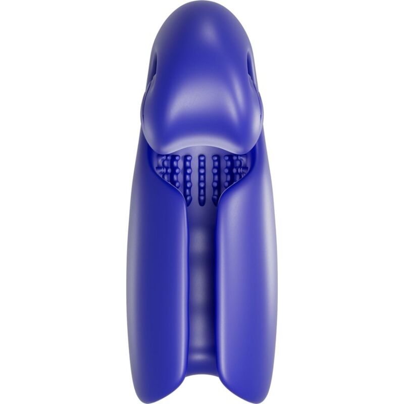 SNAIL VIBE - EVO PER LUI MASTURBATORE MASCHILE SLIDE NROLL BLU SCURO Snail Vibe