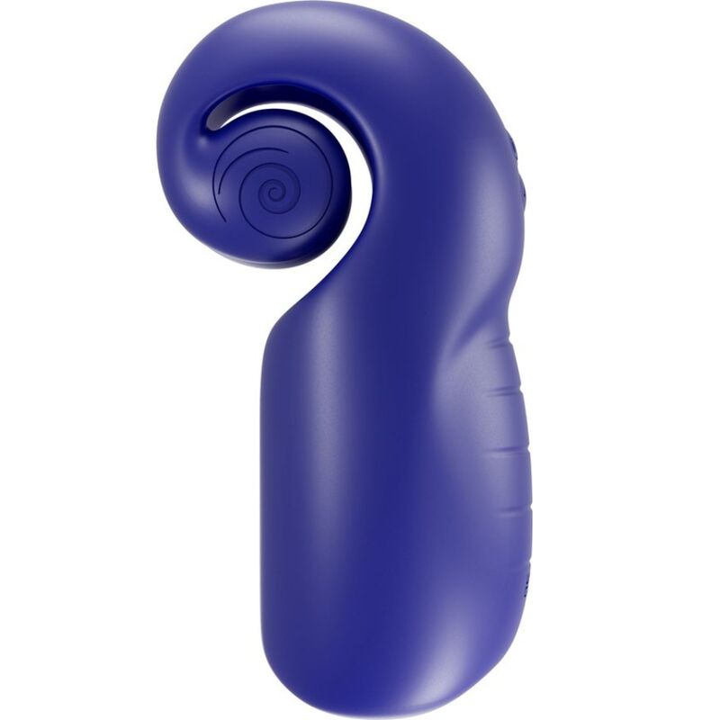 SNAIL VIBE - EVO PER LUI MASTURBATORE MASCHILE SLIDE NROLL BLU SCURO Snail Vibe