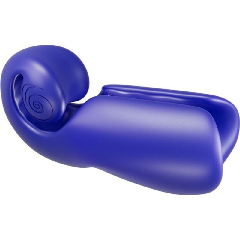 SNAIL VIBE - EVO PER LUI MASTURBATORE MASCHILE SLIDE NROLL BLU SCURO Snail Vibe