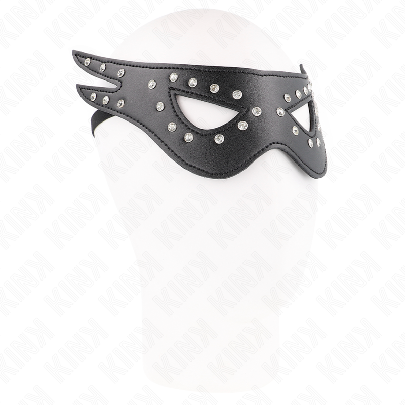 KINK - MASCHERA SEXY IN SIMILPELLE MODELLO 2 27 x 13 CM Kink Masked Allure