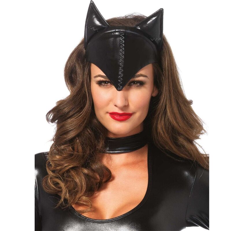 LEG AVENUE - MASCHERA CAT WOMAN NERA Leg Avenue Accessories