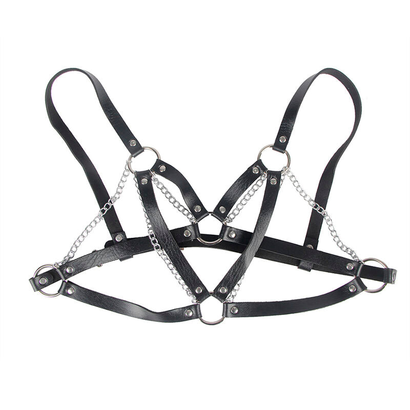 SUBBLIME - 953713 CINTURA PUNK BONDAGE FIBBIA METALLO NERA TAGLIA UNICA Subblime Fetish