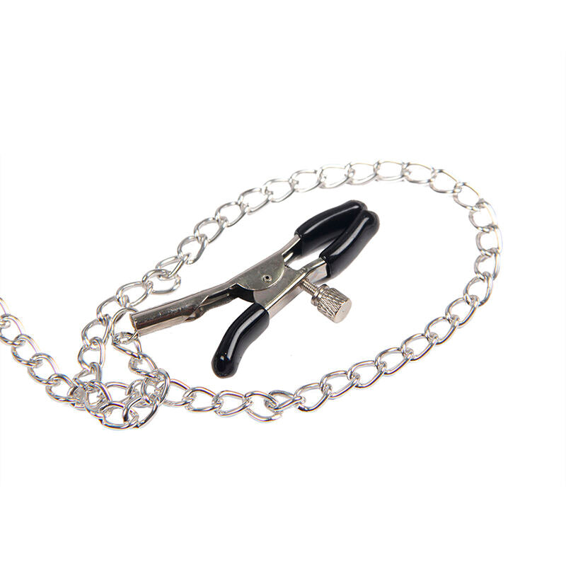 SUBBLIME - 953720 BONDAGE LEATHER STRAP BREATH CLAMPS NERO TAGLIA UNICA Subblime Fetish
